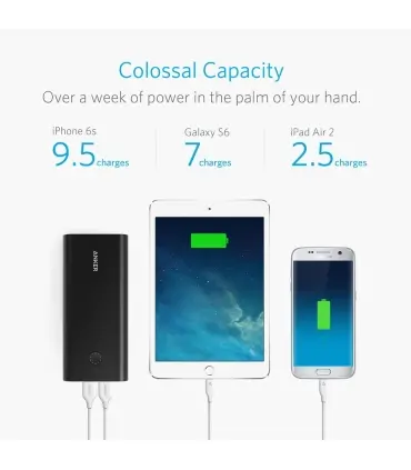 پاوربانک انکر مدل A1374 PowerCore Plus با ظرفیت 26800 میلی آمپر ساعت