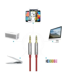 کابل انتقال صدا 3.5 میلی متری انکر A7113 مدل 4ft به طول 120 سانتی متر