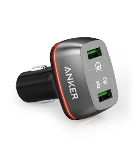 شارژر فندکی انکر مدل A2224 به همراه تکنولوژی شارژ سریع