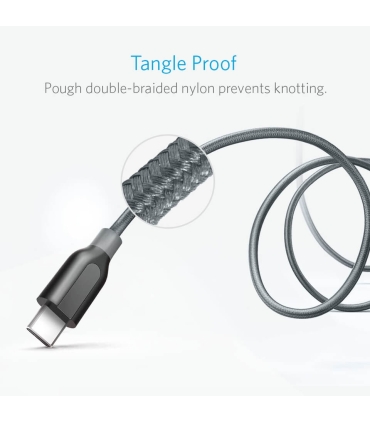 کابل تبدیل USB-C به USB 3.0 انکر مدل A8168 PowerLine Plus طول 0.9 متر