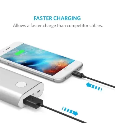 کابل تبدیل USB به لایتنینگ انکر مدل A7101 طول 0.9 متر