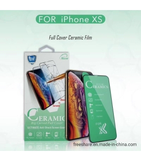 برچسب گلس نشکن سرامیک Ceramucs glass full 9D Iphone XS/X