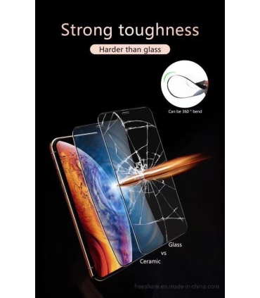برچسب گلس نشکن سرامیک Ceramucs glass full 9D Iphone 8/7