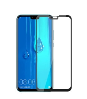 محافظ صفحه نمایش شیشه ای تمام چسب هواویی Full Glue Glass 6D Huawei HONOR 8X