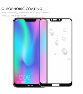 محافظ صفحه نمایش شیشه ای تمام چسب هواویی Full Glue Glass 6D Huawei HONOR 8C