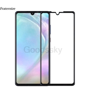 محافظ صفحه نمایش شیشه ای تمام چسب هواویی Full Glue Glass 6D Huawei P Smart 2019