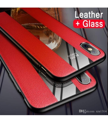 گارد محافظ Leather Mirror Auto Focus Galaxy A7 2018