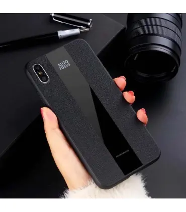 گارد محافظ Leather Mirror Auto Focus Galaxy A6PLUS