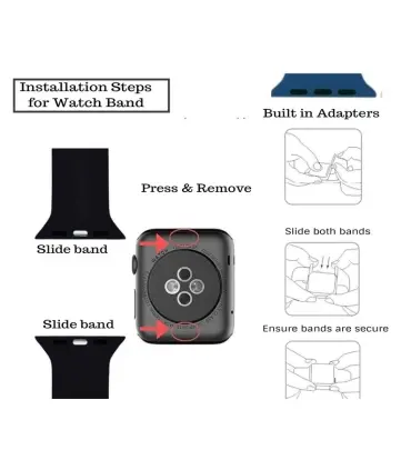 بند سیلیکونی اپل واچ Apple Watch Sport Band 42mm