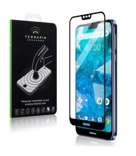 برچسب گلس تمام صفحه نوکیا Full Glass 9D Nokia 6.1Plus