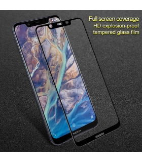 برچسب گلس تمام صفحه نوکیا Full Glass 9D Nokia 6.1Plus
