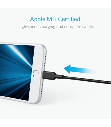 کابل تبدیل USB به لایتنینگ انکر مدل A8433 طول 1.8 متر