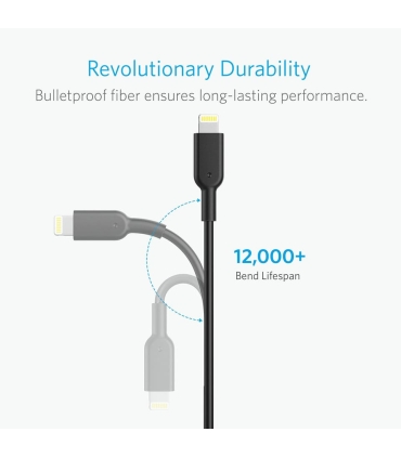 کابل تبدیل USB به لایتنینگ انکر مدل A8433 طول 1.8 متر