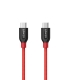 کابل تبدیل USB-C به USB-C انکر مدل A8187 Powerline Plus طول 0.9 متر
