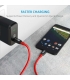 کابل تبدیل USB-C به USB-C انکر مدل A8187 Powerline Plus طول 0.9 متر