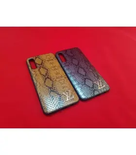 قاب چرمی پوست ماری LV Leather case Samsung Galaxy A7 2018