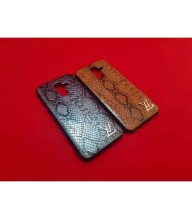 قاب چرمی پوست ماری LV Leather case Samsung Galaxy A6 Plus