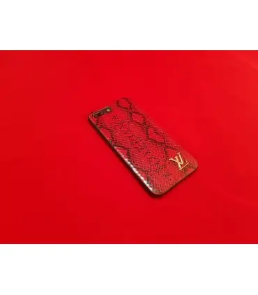 قاب چرمی پوست ماری LV Leather case Iphone 7Plus/8Plus