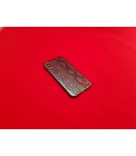 قاب چرمی پوست ماری LV Leather case Iphone X/XS