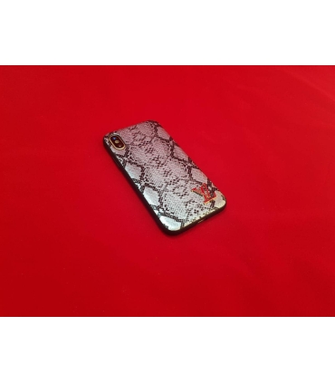 قاب چرمی پوست ماری LV Leather case Iphone X/XS