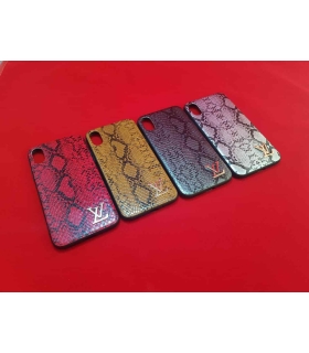 قاب چرمی پوست ماری LV Leather case Iphone Xs Max