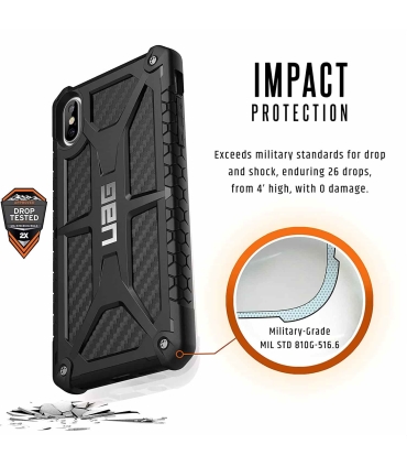 کاور مقاوم Monarch UAG iPhone XS Max
