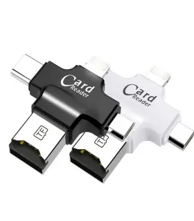 کارت خوان چهار کاره COTEetCI 4 in 1 Card Reader