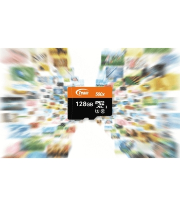مموری کارت 128GB microSDXC TEAMGROUP کلاس 10 استاندارد UHS-I U1 سرعت 500X