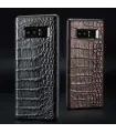 قاب لاگچری چرمی پوست ماری Leather case Samsung Galaxy Note8