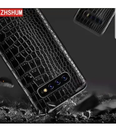 قاب لاگچری چرمی پوست ماری Leather case Samsung Galaxy Note8