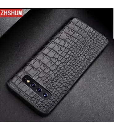 قاب لاگچری چرمی پوست ماری Leather case Samsung Galaxy Note8