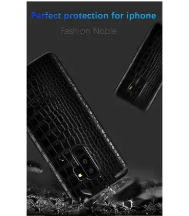 قاب لاگچری چرمی پوست ماری Leather case Samsung Galaxy Note9