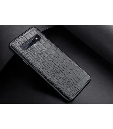 قاب لاگچری چرمی پوست ماری Leather case Samsung Galaxy S8Plus