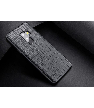قاب لاگچری چرمی پوست ماری Leather case Samsung Galaxy S8Plus