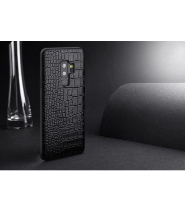 قاب لاگچری چرمی پوست ماری Leather case Samsung Galaxy S8