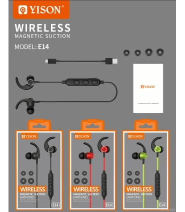 هندزفری بلوتوث وایسون Yison E14 Wireless Magnetic Earphone