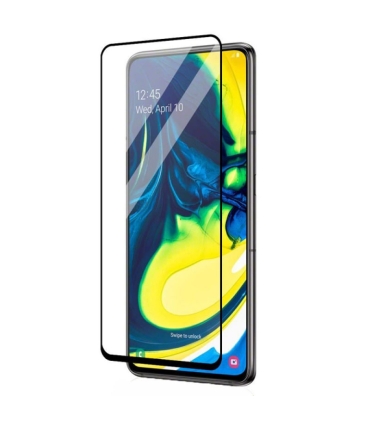 محافظ صفحه نمایش شیشه ای تمام چسب سامسونگ Full Glue Glass Samsung Galaxy A80