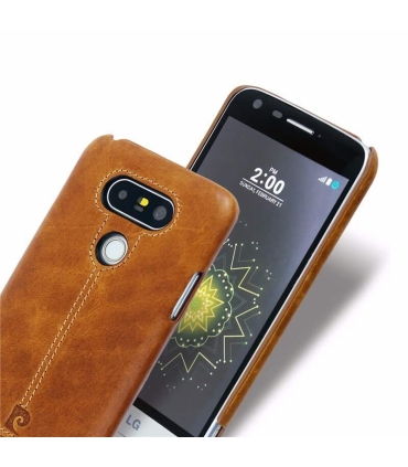 کاور چرمی پیرکاردین مدل PCL-P03 مناسب برای گوشی LG G5