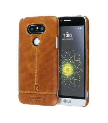 کاور چرمی پیرکاردین مدل PCL-P03 مناسب برای گوشی LG G5