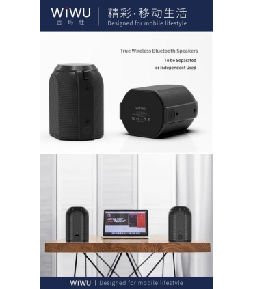 اسپیکر بلوتوث قابل حمل WiWU SPK-301 HiFi Magnetic Portable