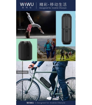 اسپیکر بلوتوث قابل حمل WiWU SPK-301 HiFi Magnetic Portable