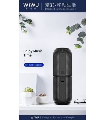 اسپیکر بلوتوث قابل حمل WiWU SPK-301 HiFi Magnetic Portable