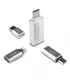 مبدل USB به microUSB/USB-C/لایتنینگ ویوو مدل Z600 مجموعه 4 عددی