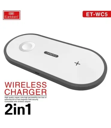 شارژر وایرلس wireless charger earldom ET-WC5