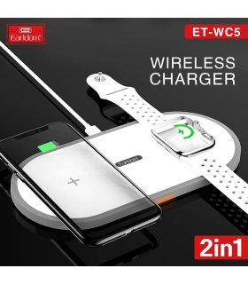 شارژر وایرلس wireless charger earldom ET-WC5