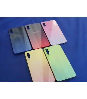 کاور پشت گلس رنگین کمانی Glass case samsung A70