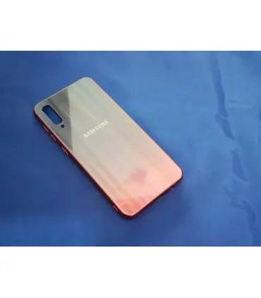 کاور پشت گلس رنگین کمانی Glass case samsung A70