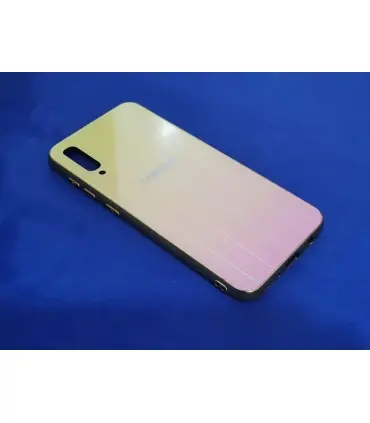کاور پشت گلس رنگین کمانی Glass case samsung A70