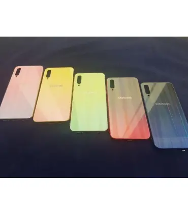 کاور پشت گلس رنگین کمانی Glass case samsung A70