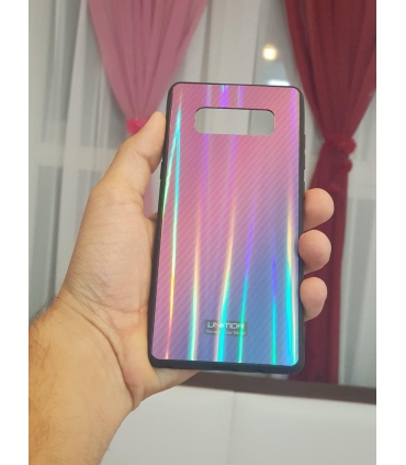 قاب لیزری پشت گلس Glass case unimor samsug Note8